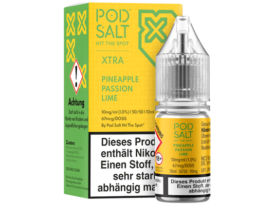Pod Salt X - Nikotinsalz Liquid  - Pineapple Passion Lime
