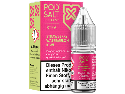 Pod Salt X - Nikotinsalz Liquid  - Strawberry Watermelon Kiwi