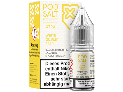 Pod Salt X - Nikotinsalz Liquid  - White Gummy Bear