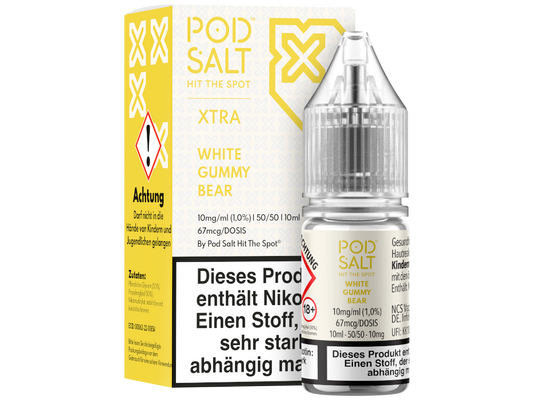 Pod Salt X - Nikotinsalz Liquid  - White Gummy Bear