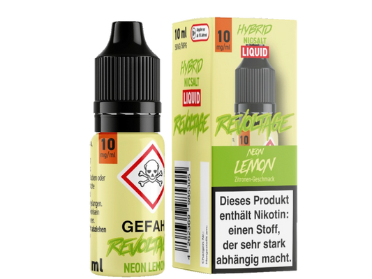 Revoltage - Hybrid Nikotinsalz Liquid - Neon Lemon