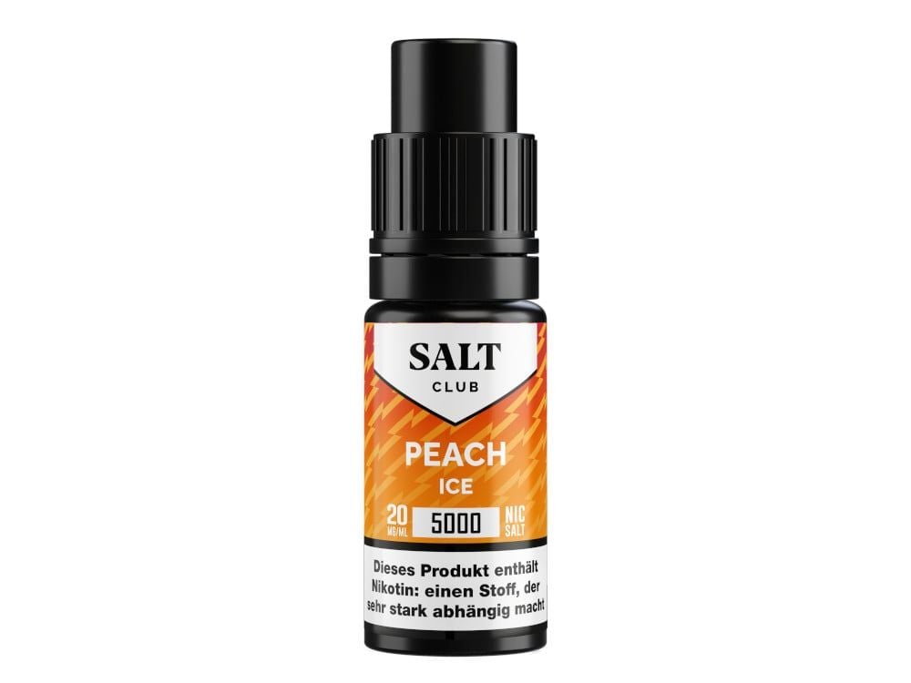 Salt Club - 5000 - Nikotinsalz Liquid 20 mg/ml - Peach Ice