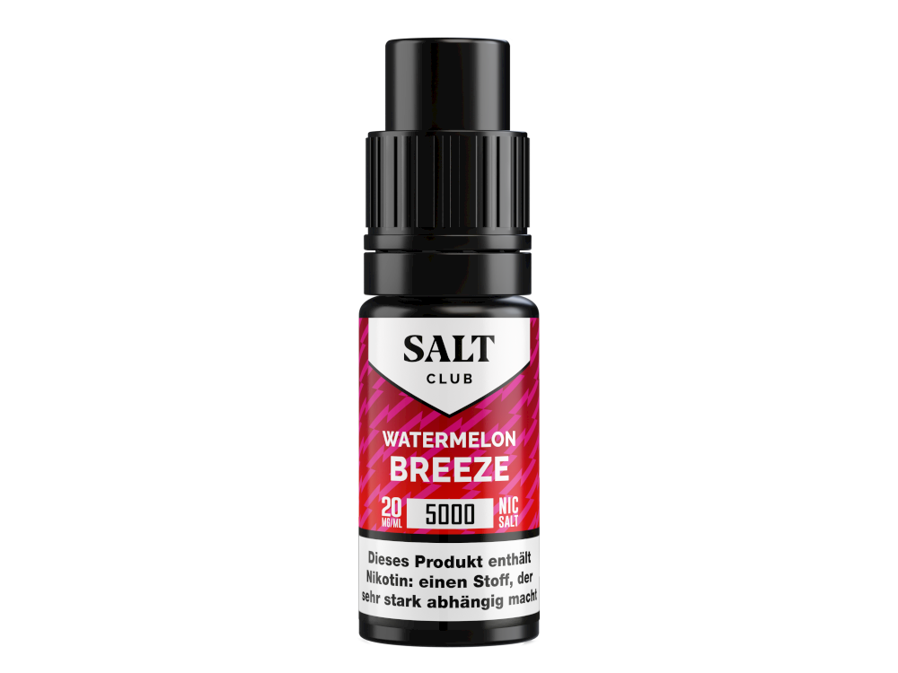 Salt Club - 5000 - Nikotinsalz Liquid 20 mg/ml - Watermelon Breeze