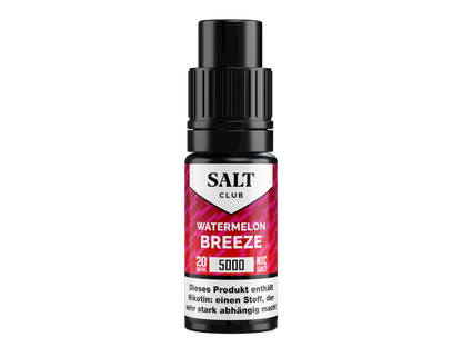 Salt Club - 5000 - Nikotinsalz Liquid 20 mg/ml - Watermelon Breeze