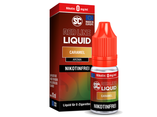 SC - Red Line - Caramel - Nikotinsalz Liquid