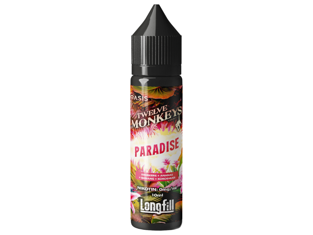 Twelve Monkeys - Longfills 10ml - Paradise